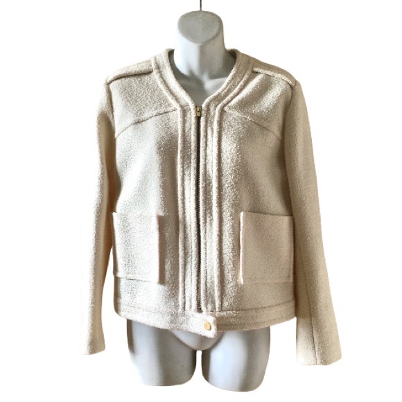 Maje Ecru jacket - Picture 3 of 15